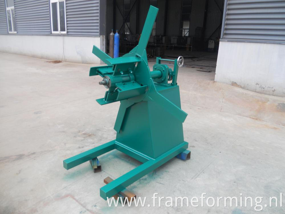 decoiler for Wall Angle With Holes Mkaing Machine